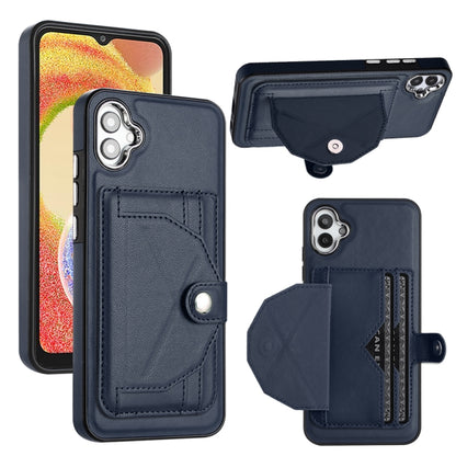 Shockproof Leather Phone Case with Card Holder, For Samsung Galaxy A04E / F04 / M04, For Samsung Galaxy A34 5G, For Samsung Galaxy A54 5G, For Samsung Galaxy S23 Ultra, For Samsung Galaxy S23, For Samsung Galaxy A04 4G                                  ...