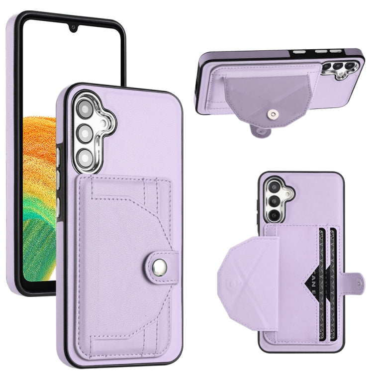 Shockproof Leather Phone Case with Card Holder, For Samsung Galaxy A04E / F04 / M04, For Samsung Galaxy A34 5G, For Samsung Galaxy A54 5G, For Samsung Galaxy S23 Ultra, For Samsung Galaxy S23, For Samsung Galaxy A04 4G                                  ...