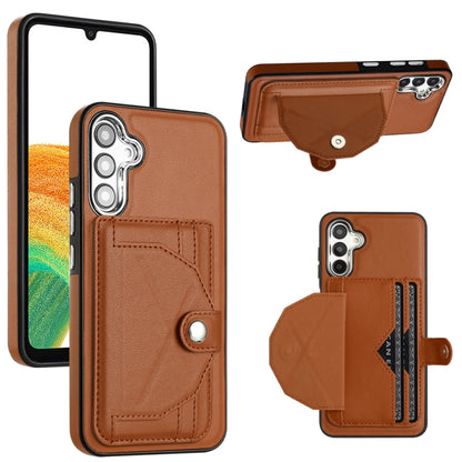 Shockproof Leather Phone Case with Card Holder, For Samsung Galaxy A04E / F04 / M04, For Samsung Galaxy A34 5G, For Samsung Galaxy A54 5G, For Samsung Galaxy S23 Ultra, For Samsung Galaxy S23, For Samsung Galaxy A04 4G                                  ...