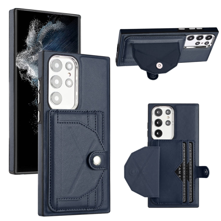 Shockproof Leather Phone Case with Card Holder, For Samsung Galaxy A04E / F04 / M04, For Samsung Galaxy A34 5G, For Samsung Galaxy A54 5G, For Samsung Galaxy S23 Ultra, For Samsung Galaxy S23, For Samsung Galaxy A04 4G                                  ...