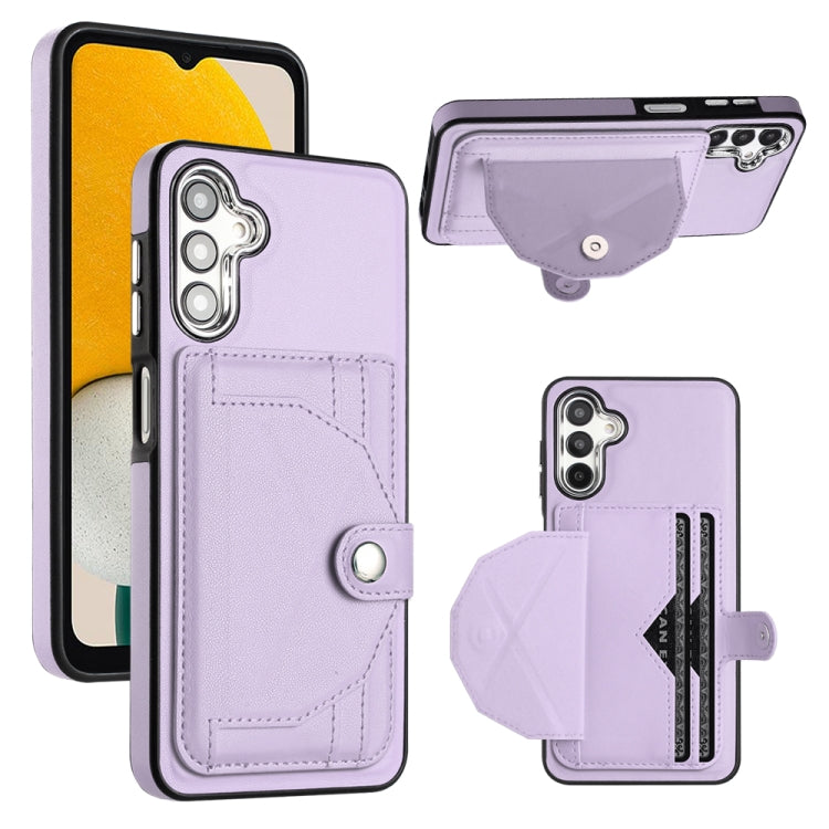Shockproof Leather Phone Case with Card Holder, For Samsung Galaxy A04E / F04 / M04, For Samsung Galaxy A34 5G, For Samsung Galaxy A54 5G, For Samsung Galaxy S23 Ultra, For Samsung Galaxy S23, For Samsung Galaxy A04 4G                                  ...