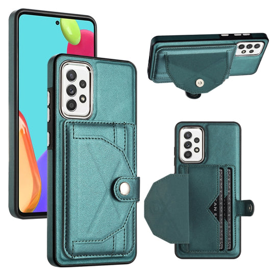 Shockproof Leather Phone Case with Card Holder, For Samsung Galaxy A53 5G, For Samsung Galaxy A73 5G, For Samsung Galaxy A33 5G, For Samsung Galaxy A13 4G, For Samsung Galaxy S22 Ultra 5G, For Samsung Galaxy S22+ 5G, For Samsung Galaxy S22 5G