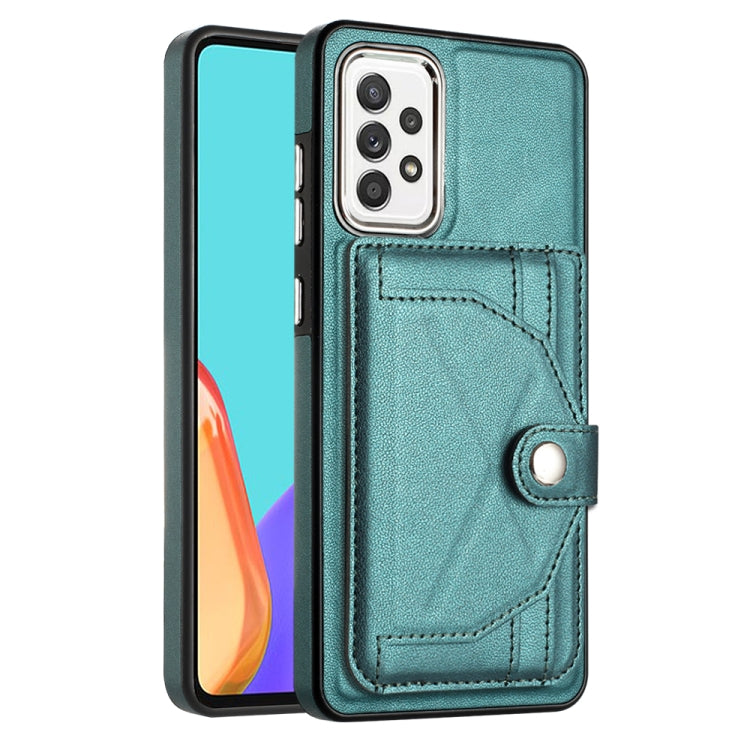 Shockproof Leather Phone Case with Card Holder, For Samsung Galaxy A53 5G, For Samsung Galaxy A73 5G, For Samsung Galaxy A33 5G, For Samsung Galaxy A13 4G, For Samsung Galaxy S22 Ultra 5G, For Samsung Galaxy S22+ 5G, For Samsung Galaxy S22 5G          ...