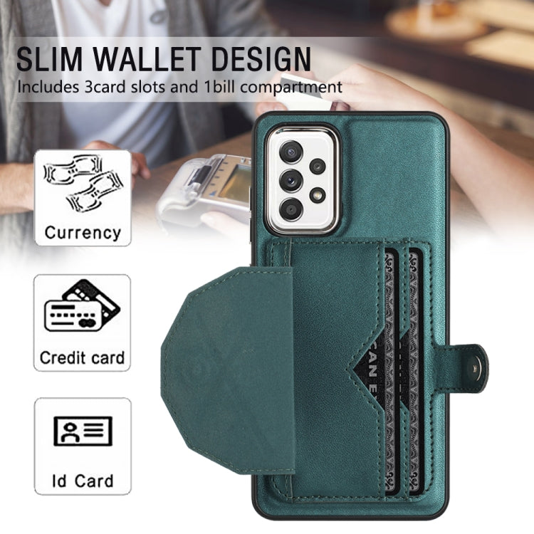 Shockproof Leather Phone Case with Card Holder, For Samsung Galaxy A53 5G, For Samsung Galaxy A73 5G, For Samsung Galaxy A33 5G, For Samsung Galaxy A13 4G, For Samsung Galaxy S22 Ultra 5G, For Samsung Galaxy S22+ 5G, For Samsung Galaxy S22 5G          ...