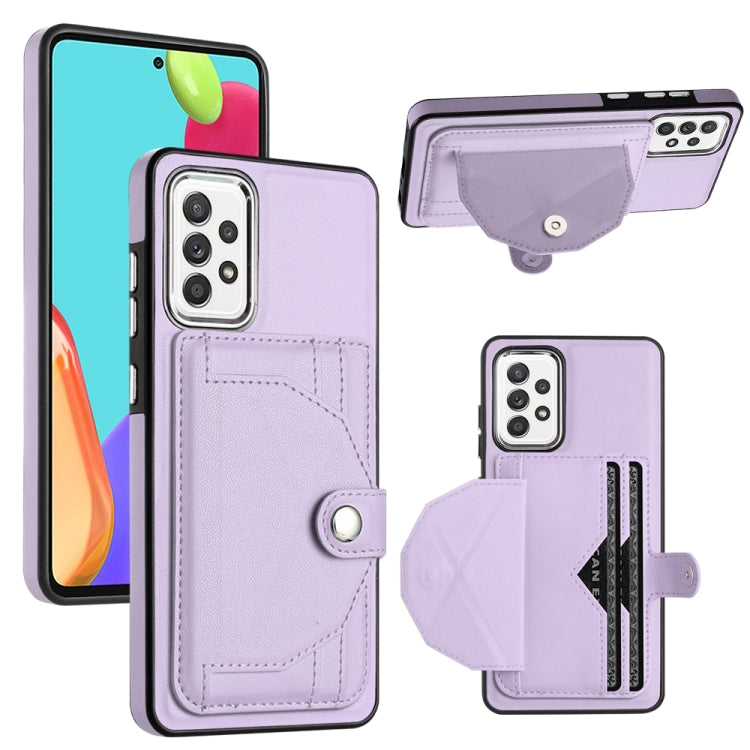 Shockproof Leather Phone Case with Card Holder, For Samsung Galaxy A53 5G, For Samsung Galaxy A73 5G, For Samsung Galaxy A33 5G, For Samsung Galaxy A13 4G, For Samsung Galaxy S22 Ultra 5G, For Samsung Galaxy S22+ 5G, For Samsung Galaxy S22 5G          ...