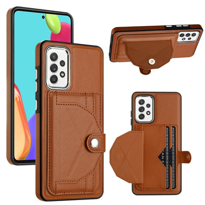 Shockproof Leather Phone Case with Card Holder, For Samsung Galaxy A53 5G, For Samsung Galaxy A73 5G, For Samsung Galaxy A33 5G, For Samsung Galaxy A13 4G, For Samsung Galaxy S22 Ultra 5G, For Samsung Galaxy S22+ 5G, For Samsung Galaxy S22 5G          ...