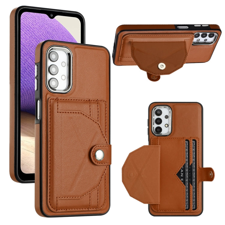 Shockproof Leather Phone Case with Card Holder, For Samsung Galaxy A53 5G, For Samsung Galaxy A73 5G, For Samsung Galaxy A33 5G, For Samsung Galaxy A13 4G, For Samsung Galaxy S22 Ultra 5G, For Samsung Galaxy S22+ 5G, For Samsung Galaxy S22 5G          ...