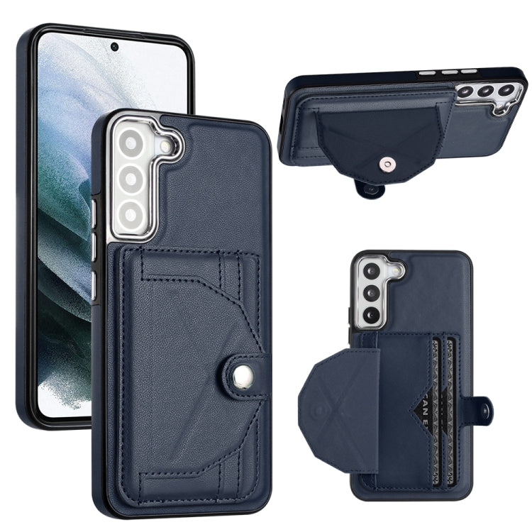 Shockproof Leather Phone Case with Card Holder, For Samsung Galaxy A53 5G, For Samsung Galaxy A73 5G, For Samsung Galaxy A33 5G, For Samsung Galaxy A13 4G, For Samsung Galaxy S22 Ultra 5G, For Samsung Galaxy S22+ 5G, For Samsung Galaxy S22 5G          ...