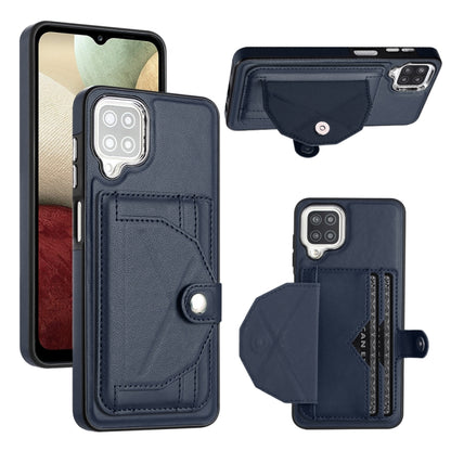 Shockproof Leather Phone Case with Card Holder, For Samsung Galaxy S21 FE 5G, For Samsung Galaxy A32 4G, For Samsung Galaxy A72 4G / A72 5G, For Samsung Galaxy A52 4G / A52 5G, For Samsung Galaxy A12 4G / M12, For Samsung Galaxy A32 5G
