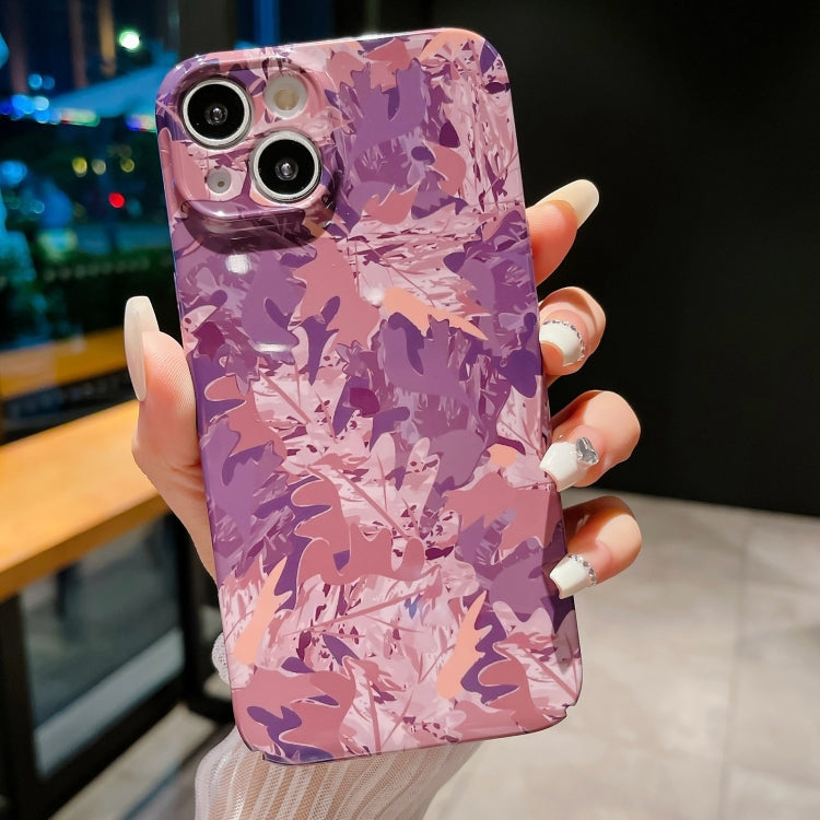 Precise Hole Camouflage Pattern PC Phone Case, For iPhone 14 Pro, For iPhone 14 Pro Max, For iPhone SE 2022 / 2020 / 8 / 7, For iPhone 13 Pro Max, For iPhone 13 Pro, For iPhone 13