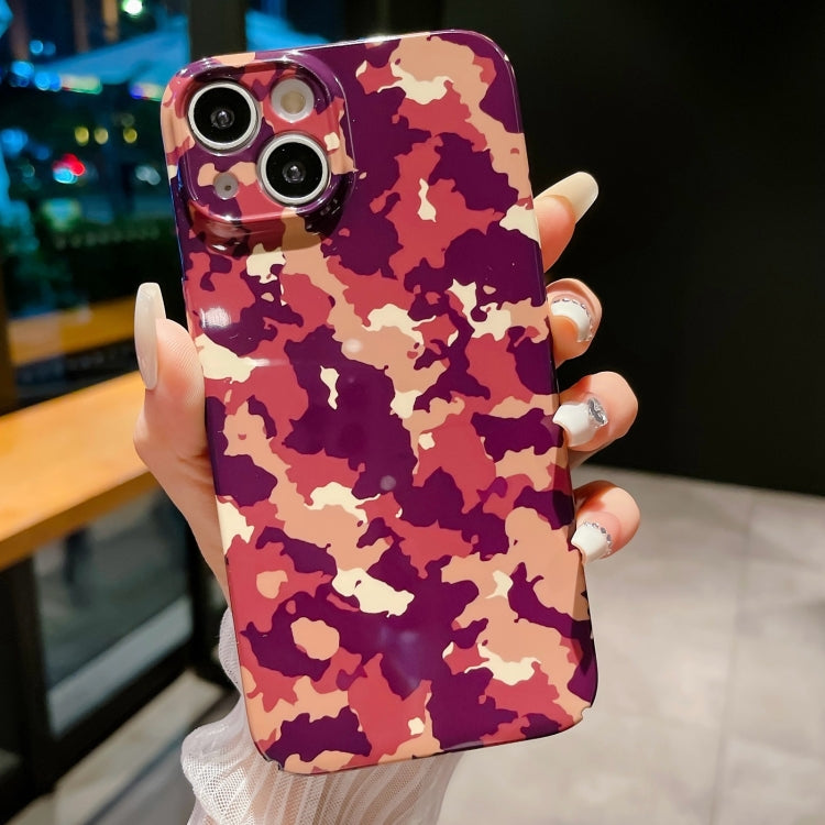 Precise Hole Camouflage Pattern PC Phone Case, For iPhone 14 Pro, For iPhone 14 Pro Max, For iPhone SE 2022 / 2020 / 8 / 7, For iPhone 13 Pro Max, For iPhone 13 Pro, For iPhone 13