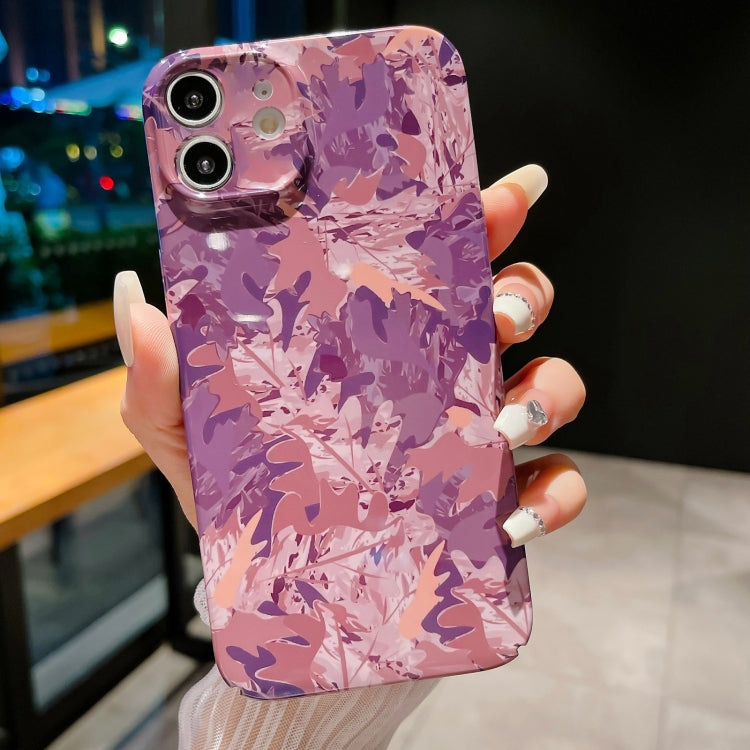 Precise Hole Camouflage Pattern PC Phone Case, For iPhone 13 mini, For iPhone 12, For iPhone 12 Pro Max, For iPhone 12 Pro, For iPhone 12 mini, For iPhone 11 Pro Max