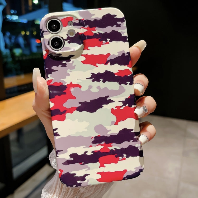 Precise Hole Camouflage Pattern PC Phone Case, For iPhone 13 mini, For iPhone 12, For iPhone 12 Pro Max, For iPhone 12 Pro, For iPhone 12 mini, For iPhone 11 Pro Max