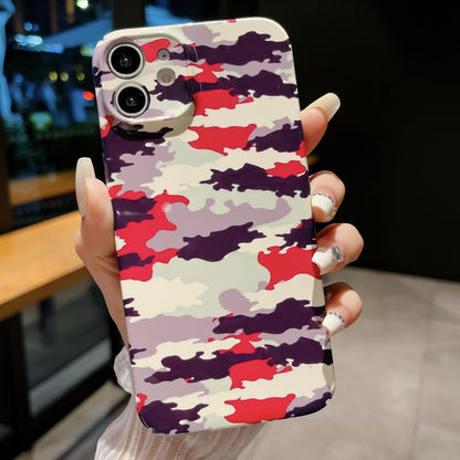 Precise Hole Camouflage Pattern PC Phone Case, For iPhone 13 mini, For iPhone 12, For iPhone 12 Pro Max, For iPhone 12 Pro, For iPhone 12 mini, For iPhone 11 Pro Max