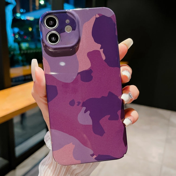 Precise Hole Camouflage Pattern PC Phone Case, For iPhone 13 mini, For iPhone 12, For iPhone 12 Pro Max, For iPhone 12 Pro, For iPhone 12 mini, For iPhone 11 Pro Max