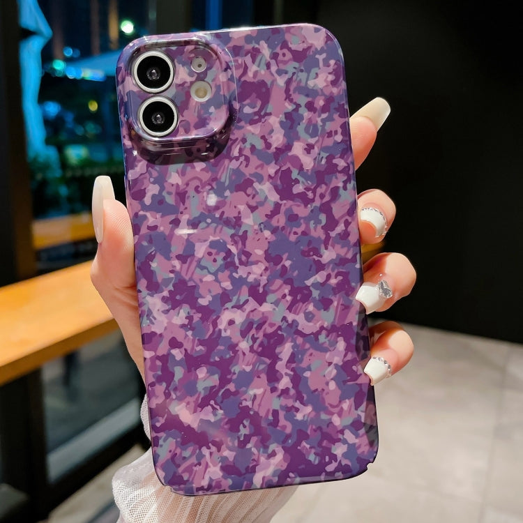 Precise Hole Camouflage Pattern PC Phone Case, For iPhone 13 mini, For iPhone 12, For iPhone 12 Pro Max, For iPhone 12 Pro, For iPhone 12 mini, For iPhone 11 Pro Max