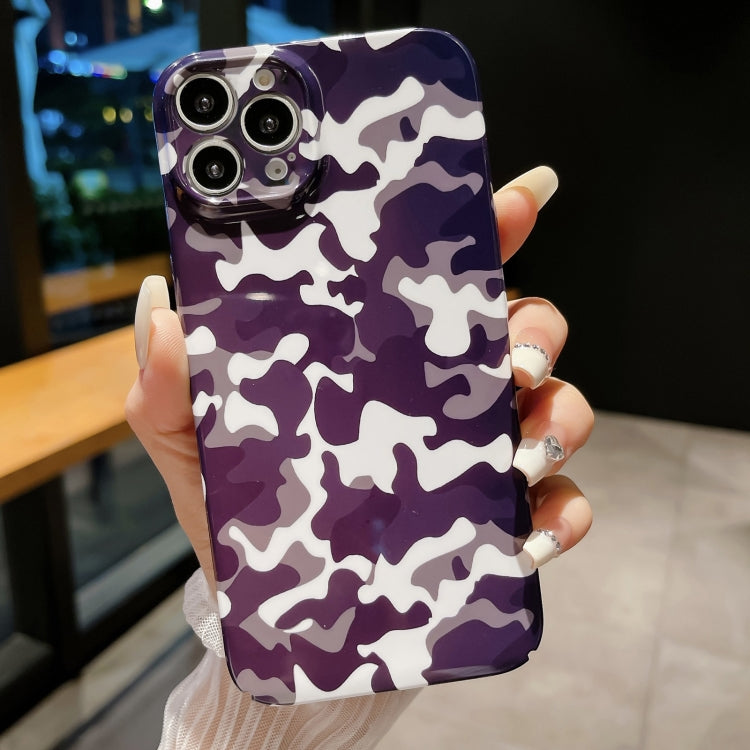 Precise Hole Camouflage Pattern PC Phone Case, For iPhone 13 mini, For iPhone 12, For iPhone 12 Pro Max, For iPhone 12 Pro, For iPhone 12 mini, For iPhone 11 Pro Max