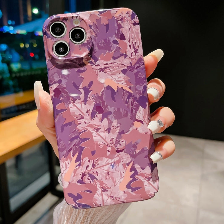 Precise Hole Camouflage Pattern PC Phone Case, For iPhone 13 mini, For iPhone 12, For iPhone 12 Pro Max, For iPhone 12 Pro, For iPhone 12 mini, For iPhone 11 Pro Max