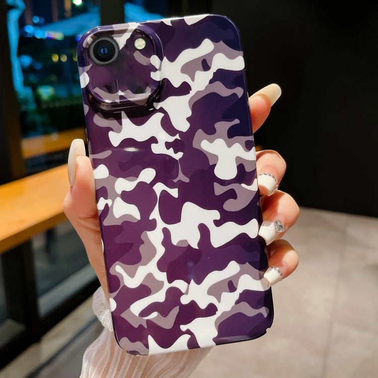 Precise Hole Camouflage Pattern PC Phone Case, For iPhone 14 Pro, For iPhone 14 Pro Max, For iPhone SE 2022 / 2020 / 8 / 7, For iPhone 13 Pro Max, For iPhone 13 Pro, For iPhone 13