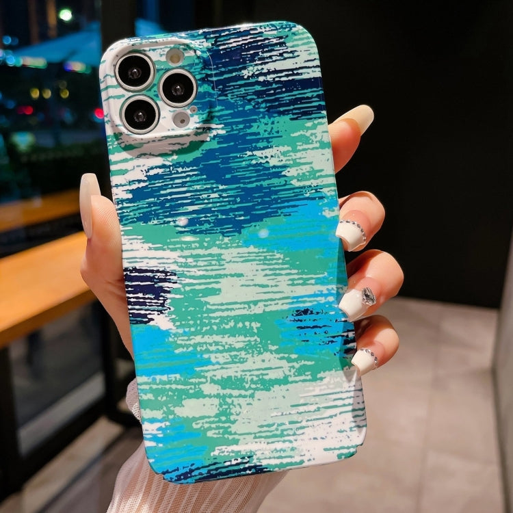 Precise Hole Camouflage Pattern PC Phone Case, For iPhone 15 Pro Max, For iPhone 15 Pro, For iPhone 15 Plus, For iPhone 15, For iPhone 14 Plus, For iPhone 14