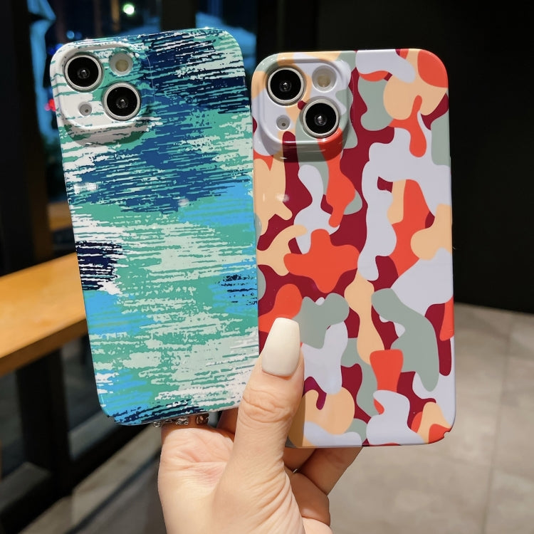 Precise Hole Camouflage Pattern PC Phone Case, For iPhone 13 mini, For iPhone 12, For iPhone 12 Pro Max, For iPhone 12 Pro, For iPhone 12 mini, For iPhone 11 Pro Max