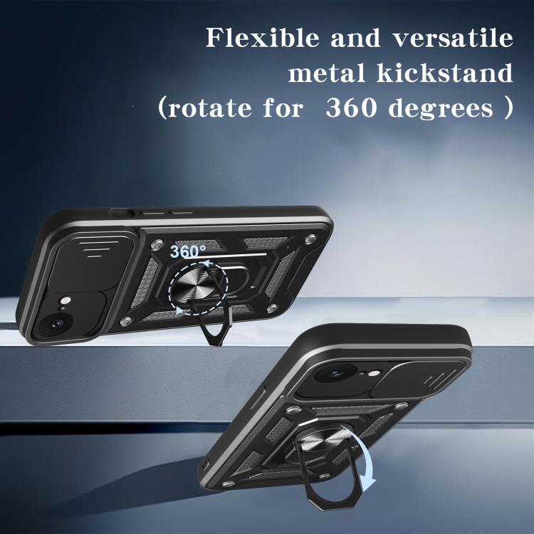 Sliding Camera Cover Design TPU+PC Phone Case, For iPhone 17e / 16e, For iPhone 17 Pro Max, For iPhone 17 Pro, For iPhone 17, For iPhone Air, For iPhone 16 Pro Max