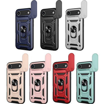 Sliding Camera Cover Design TPU+PC Phone Case, For iPhone Air, For iPhone 16 Pro Max, For iPhone 16 Pro, For iPhone 16 Plus, For iPhone 16, For iPhone 15 Pro