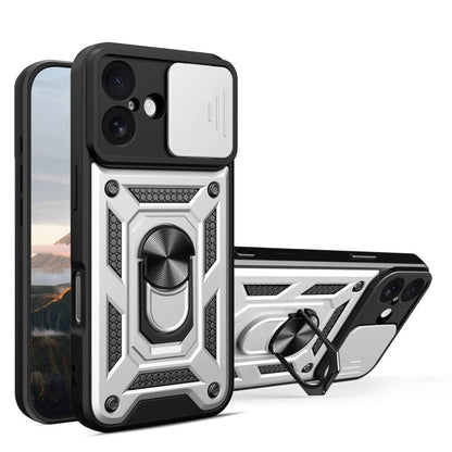 Sliding Camera Cover Design TPU+PC Phone Case, For iPhone 18 Pro, For iPhone 18 Pro Max, For iPhone 17e / 16e, For iPhone 17 Pro Max, For iPhone 17 Pro, For iPhone 17