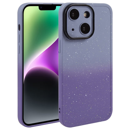 Gradient Starry Silicone Phone Case with Lens Film, For iPhone 14 Plus, For iPhone 15 Pro Max, For iPhone 15 Pro, For iPhone 14, For iPhone 15 Plus, For iPhone 14 Pro, For iPhone 15, For iPhone 14 Pro Max