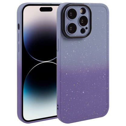 Gradient Starry Silicone Phone Case with Lens Film, For iPhone 14 Plus, For iPhone 15 Pro Max, For iPhone 15 Pro, For iPhone 14, For iPhone 15 Plus, For iPhone 14 Pro, For iPhone 15, For iPhone 14 Pro Max