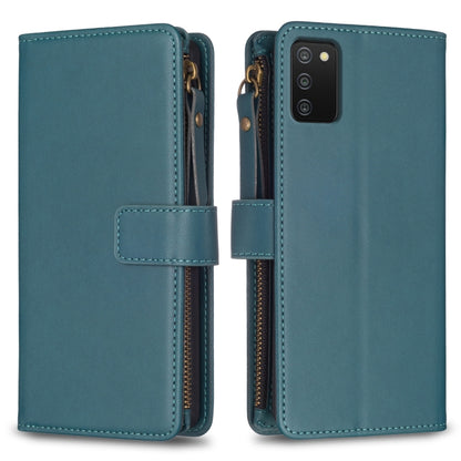 9 Card Slots Zipper Wallet Leather Flip Phone Case, For Samsung Galaxy A73 5G, For Samsung Galaxy A33, For Samsung Galaxy A13, For Samsung Galaxy S22 Ultra 5G, For Samsung Galaxy S22+ 5G, For Samsung Galaxy S22 5G, For Samsung Galaxy A03s              ...