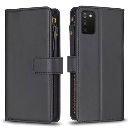 9 Card Slots Zipper Wallet Leather Flip Phone Case, For Samsung Galaxy A73 5G, For Samsung Galaxy A33, For Samsung Galaxy A13, For Samsung Galaxy S22 Ultra 5G, For Samsung Galaxy S22+ 5G, For Samsung Galaxy S22 5G, For Samsung Galaxy A03s              ...