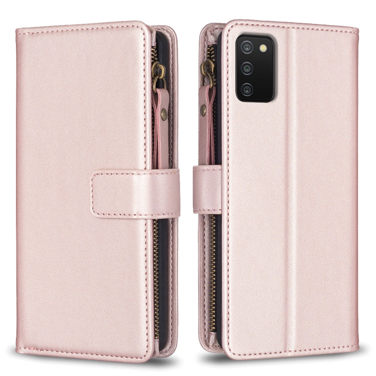 9 Card Slots Zipper Wallet Leather Flip Phone Case, For Samsung Galaxy A73 5G, For Samsung Galaxy A33, For Samsung Galaxy A13, For Samsung Galaxy S22 Ultra 5G, For Samsung Galaxy S22+ 5G, For Samsung Galaxy S22 5G, For Samsung Galaxy A03s              ...