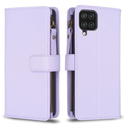 9 Card Slots Zipper Wallet Leather Flip Phone Case, For Samsung Galaxy A32 5G, For Samsung Galaxy S21 5G, For Samsung Galaxy S21+ 5G, For Samsung Galaxy S21 Ultra 5G, For Samsung Galaxy A12, For Samsung Galaxy A42 5G, For Samsung Galaxy A31            ...