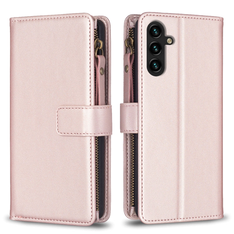 9 Card Slots Zipper Wallet Leather Flip Phone Case, For Samsung Galaxy A73 5G, For Samsung Galaxy A33, For Samsung Galaxy A13, For Samsung Galaxy S22 Ultra 5G, For Samsung Galaxy S22+ 5G, For Samsung Galaxy S22 5G, For Samsung Galaxy A03s              ...