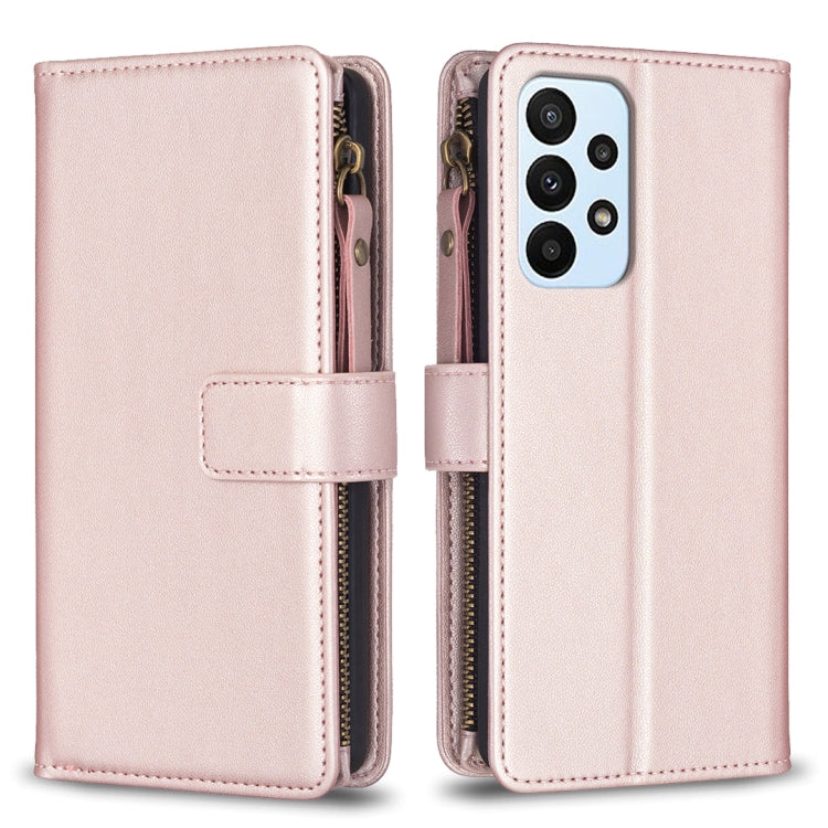 9 Card Slots Zipper Wallet Leather Flip Phone Case, For Samsung Galaxy A22 4G, For Samsung Galaxy A22 5G, For Samsung Galaxy S21 FE 5G, For Samsung Galaxy A23 4G, For Samsung Galaxy A32 4G, For Samsung Galaxy A72, For Samsung Galaxy A52                ...