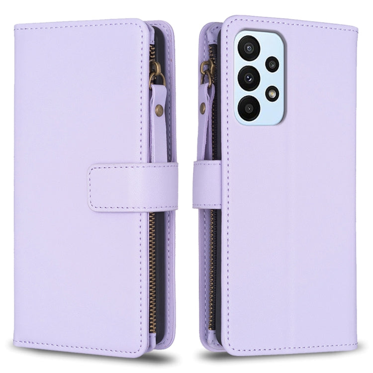 9 Card Slots Zipper Wallet Leather Flip Phone Case, For Samsung Galaxy A22 4G, For Samsung Galaxy A22 5G, For Samsung Galaxy S21 FE 5G, For Samsung Galaxy A23 4G, For Samsung Galaxy A32 4G, For Samsung Galaxy A72, For Samsung Galaxy A52                ...