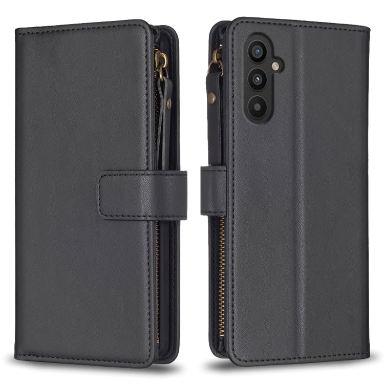 9 Card Slots Zipper Wallet Leather Flip Phone Case, For Samsung Galaxy A55, For Samsung Galaxy A24 4G, For Samsung Galaxy A15, For Samsung Galaxy S24 Ultra 5G, For Samsung Galaxy A35, For Samsung Galaxy A25 5G, For Samsung Galaxy M34 5G                ...