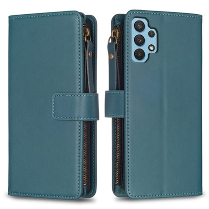 9 Card Slots Zipper Wallet Leather Flip Phone Case, For Samsung Galaxy A22 4G, For Samsung Galaxy A22 5G, For Samsung Galaxy S21 FE 5G, For Samsung Galaxy A23 4G, For Samsung Galaxy A32 4G, For Samsung Galaxy A72, For Samsung Galaxy A52                ...