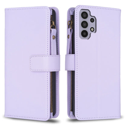 9 Card Slots Zipper Wallet Leather Flip Phone Case, For Samsung Galaxy A32 5G, For Samsung Galaxy S21 5G, For Samsung Galaxy S21+ 5G, For Samsung Galaxy S21 Ultra 5G, For Samsung Galaxy A12, For Samsung Galaxy A42 5G, For Samsung Galaxy A31            ...