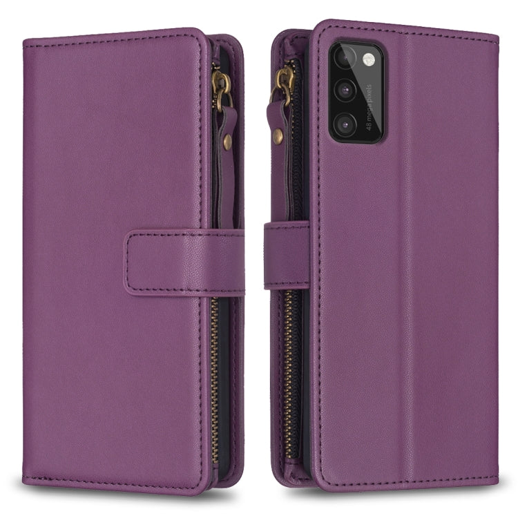 9 Card Slots Zipper Wallet Leather Flip Phone Case, For Samsung Galaxy A73 5G, For Samsung Galaxy A33, For Samsung Galaxy A13, For Samsung Galaxy S22 Ultra 5G, For Samsung Galaxy S22+ 5G, For Samsung Galaxy S22 5G, For Samsung Galaxy A03s              ...