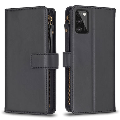 9 Card Slots Zipper Wallet Leather Flip Phone Case, For Samsung Galaxy A73 5G, For Samsung Galaxy A33, For Samsung Galaxy A13, For Samsung Galaxy S22 Ultra 5G, For Samsung Galaxy S22+ 5G, For Samsung Galaxy S22 5G, For Samsung Galaxy A03s              ...