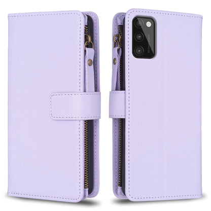 9 Card Slots Zipper Wallet Leather Flip Phone Case, For Samsung Galaxy A73 5G, For Samsung Galaxy A33, For Samsung Galaxy A13, For Samsung Galaxy S22 Ultra 5G, For Samsung Galaxy S22+ 5G, For Samsung Galaxy S22 5G, For Samsung Galaxy A03s              ...