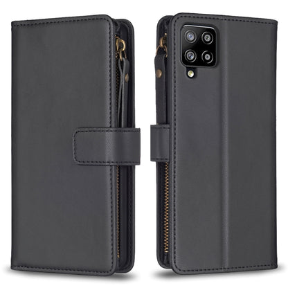 9 Card Slots Zipper Wallet Leather Flip Phone Case, For Samsung Galaxy A32 5G, For Samsung Galaxy S21 5G, For Samsung Galaxy S21+ 5G, For Samsung Galaxy S21 Ultra 5G, For Samsung Galaxy A12, For Samsung Galaxy A42 5G, For Samsung Galaxy A31            ...