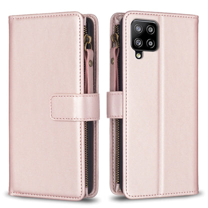 9 Card Slots Zipper Wallet Leather Flip Phone Case, For Samsung Galaxy A32 5G, For Samsung Galaxy S21 5G, For Samsung Galaxy S21+ 5G, For Samsung Galaxy S21 Ultra 5G, For Samsung Galaxy A12, For Samsung Galaxy A42 5G, For Samsung Galaxy A31            ...