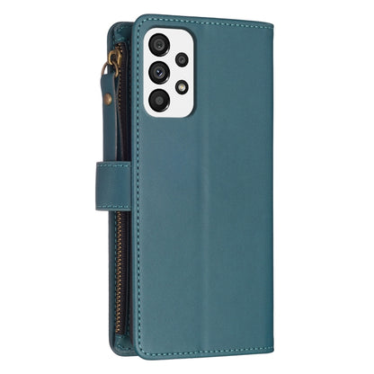 9 Card Slots Zipper Wallet Leather Flip Phone Case, For Samsung Galaxy A73 5G, For Samsung Galaxy A33, For Samsung Galaxy A13, For Samsung Galaxy S22 Ultra 5G, For Samsung Galaxy S22+ 5G, For Samsung Galaxy S22 5G, For Samsung Galaxy A03s              ...