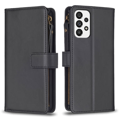 9 Card Slots Zipper Wallet Leather Flip Phone Case, For Samsung Galaxy A73 5G, For Samsung Galaxy A33, For Samsung Galaxy A13, For Samsung Galaxy S22 Ultra 5G, For Samsung Galaxy S22+ 5G, For Samsung Galaxy S22 5G, For Samsung Galaxy A03s              ...