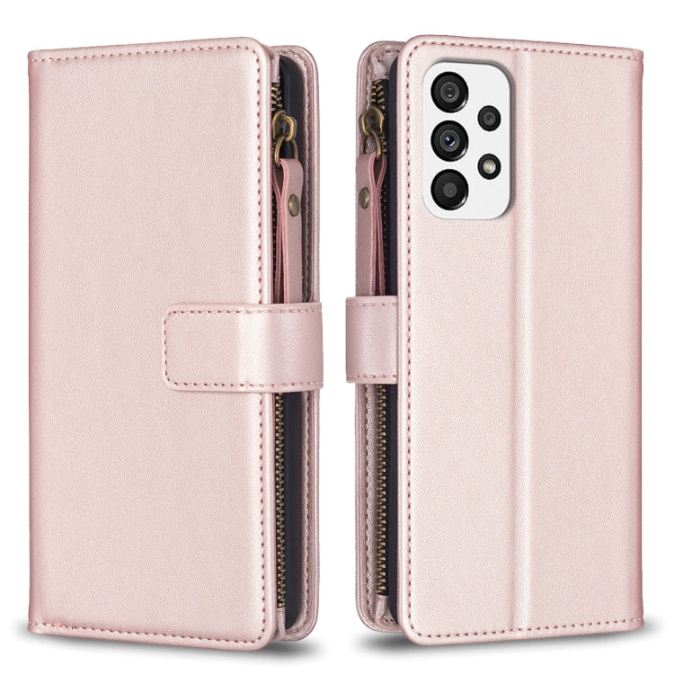 9 Card Slots Zipper Wallet Leather Flip Phone Case, For Samsung Galaxy A73 5G, For Samsung Galaxy A33, For Samsung Galaxy A13, For Samsung Galaxy S22 Ultra 5G, For Samsung Galaxy S22+ 5G, For Samsung Galaxy S22 5G, For Samsung Galaxy A03s              ...