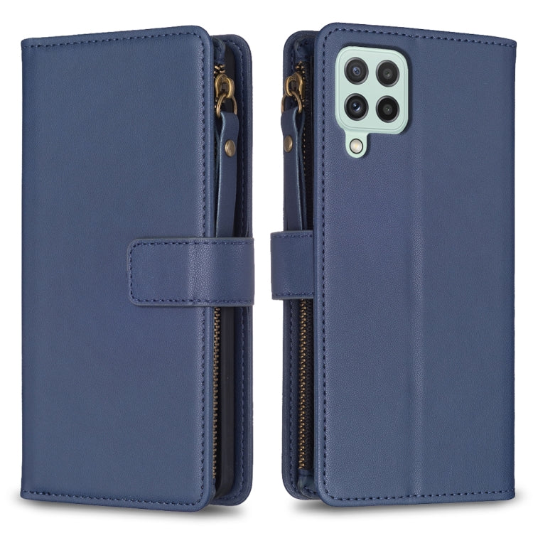 9 Card Slots Zipper Wallet Leather Flip Phone Case, For Samsung Galaxy A22 4G, For Samsung Galaxy A22 5G, For Samsung Galaxy S21 FE 5G, For Samsung Galaxy A23 4G, For Samsung Galaxy A32 4G, For Samsung Galaxy A72, For Samsung Galaxy A52                ...