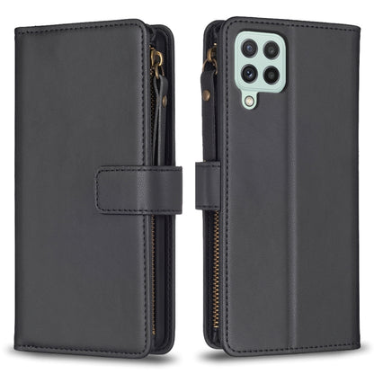 9 Card Slots Zipper Wallet Leather Flip Phone Case, For Samsung Galaxy A22 4G, For Samsung Galaxy A22 5G, For Samsung Galaxy S21 FE 5G, For Samsung Galaxy A23 4G, For Samsung Galaxy A32 4G, For Samsung Galaxy A72, For Samsung Galaxy A52                ...